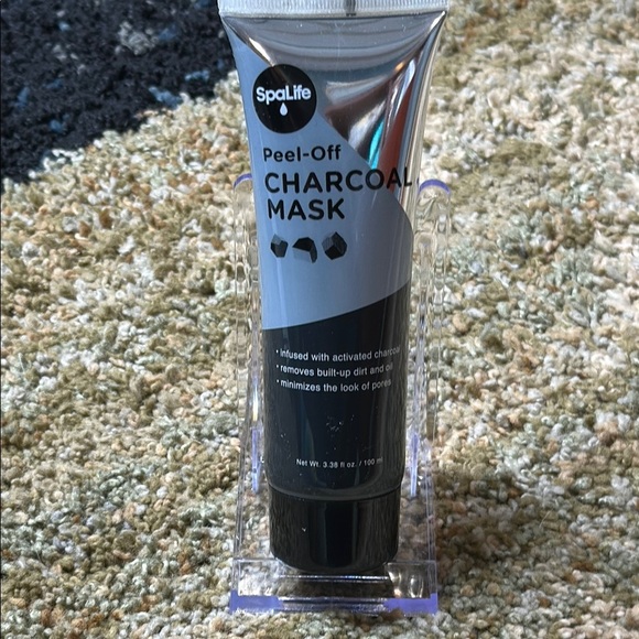 SpaLife Peel-Off Charcoal Face Mask 3.3oz NWT - Picture 1 of 7